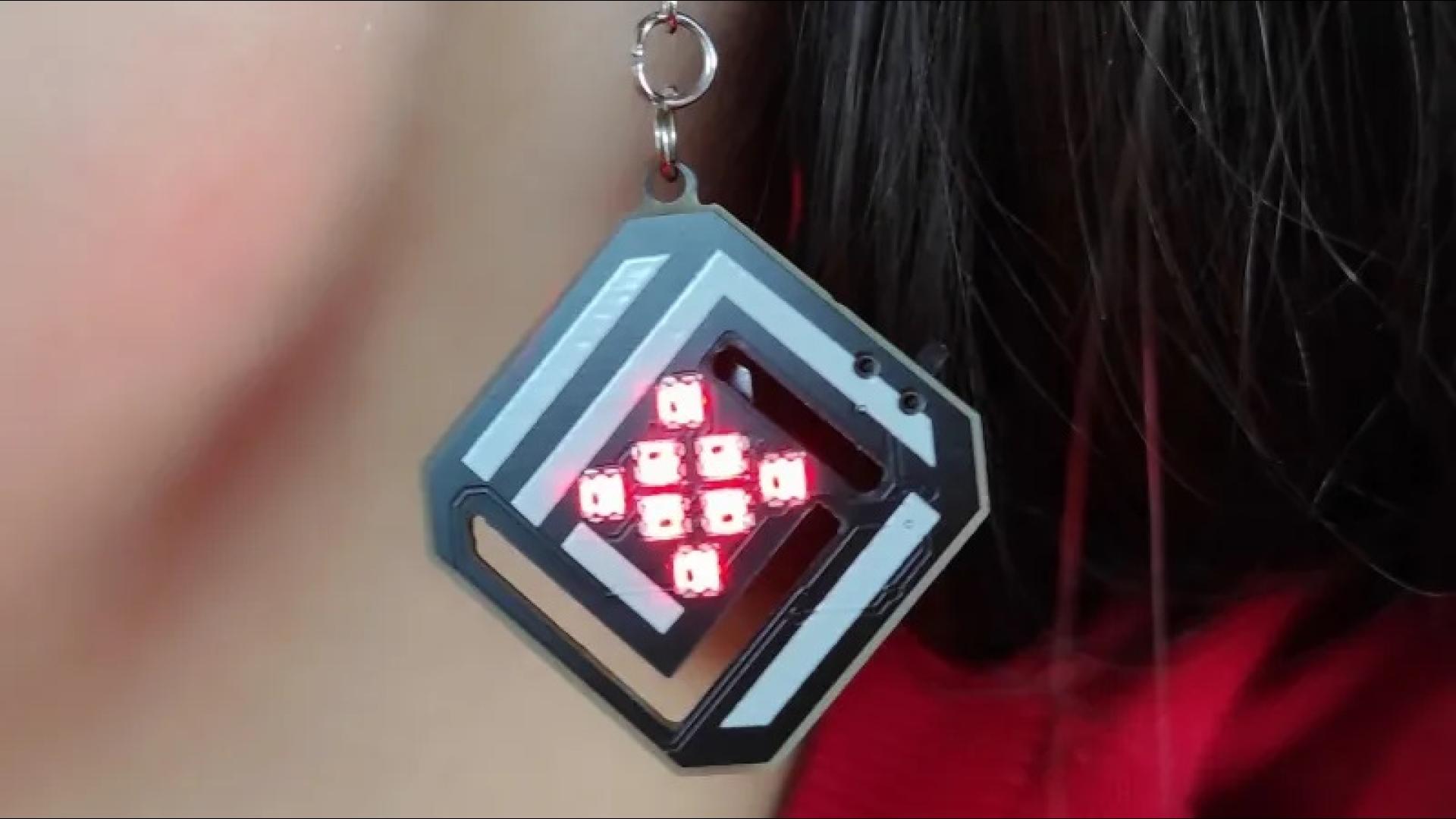 How to make led earrings new arrivals